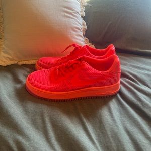 Women’s Size 10 Orange Air Force 1 Low